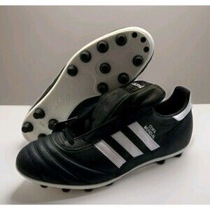 Adidas Copa Mundial Leather Soccer Cleats Black Made In Germany 015110 Size 10